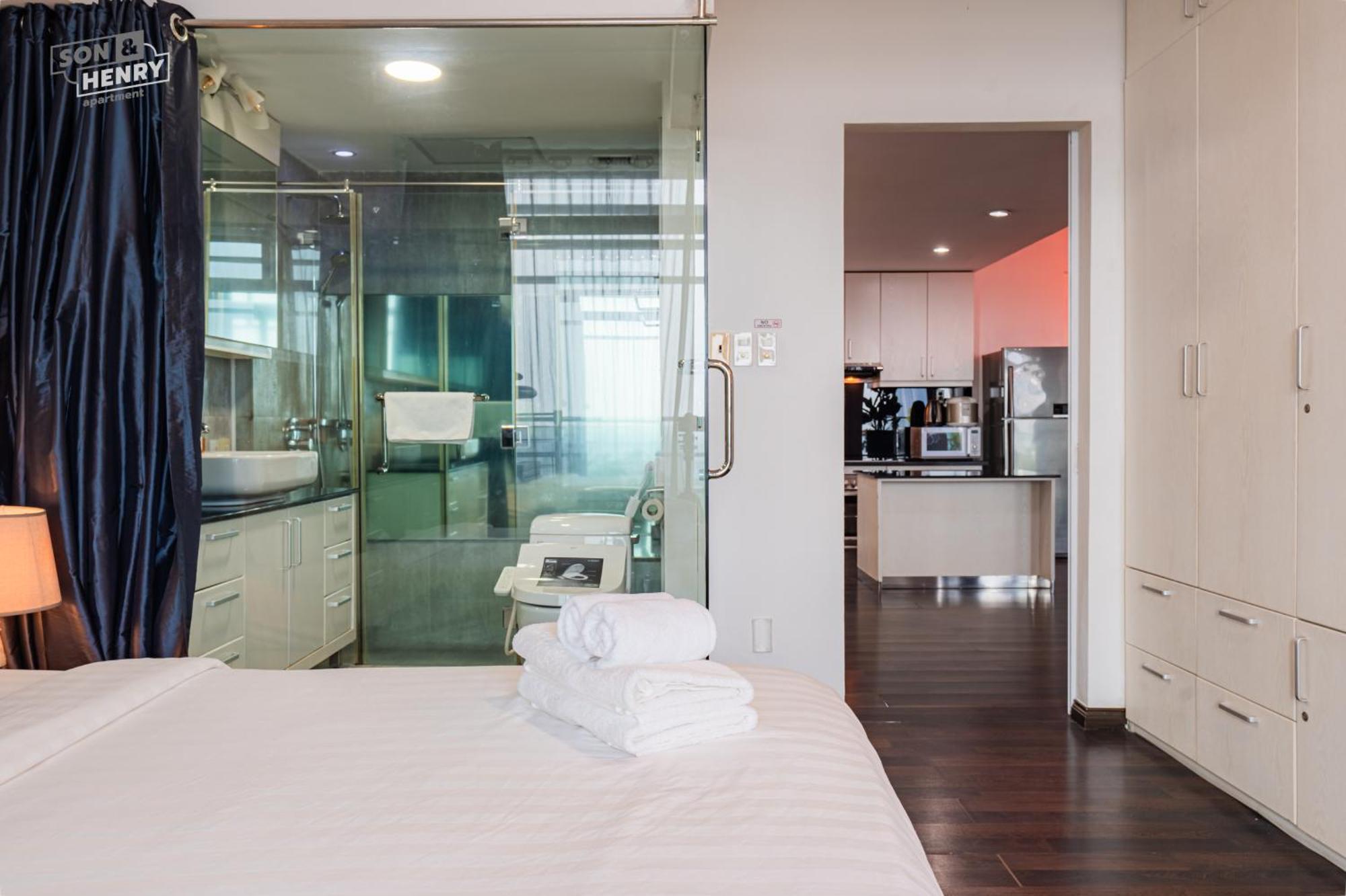 Son&Henry Sailing Tower Apartment โฮจิมินห์ซิตี้ ภายนอก รูปภาพ