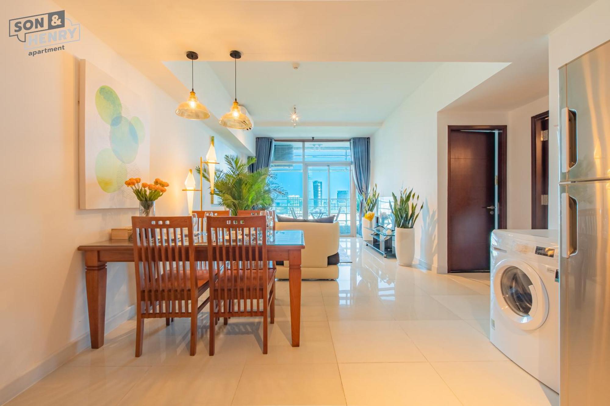 Son&Henry Sailing Tower Apartment โฮจิมินห์ซิตี้ ภายนอก รูปภาพ