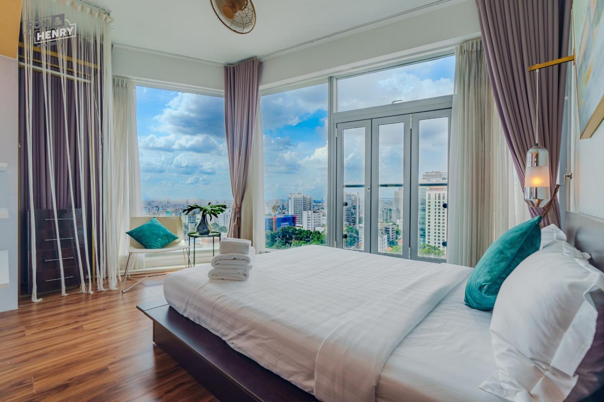 Son&Henry Sailing Tower Apartment โฮจิมินห์ซิตี้ ภายนอก รูปภาพ