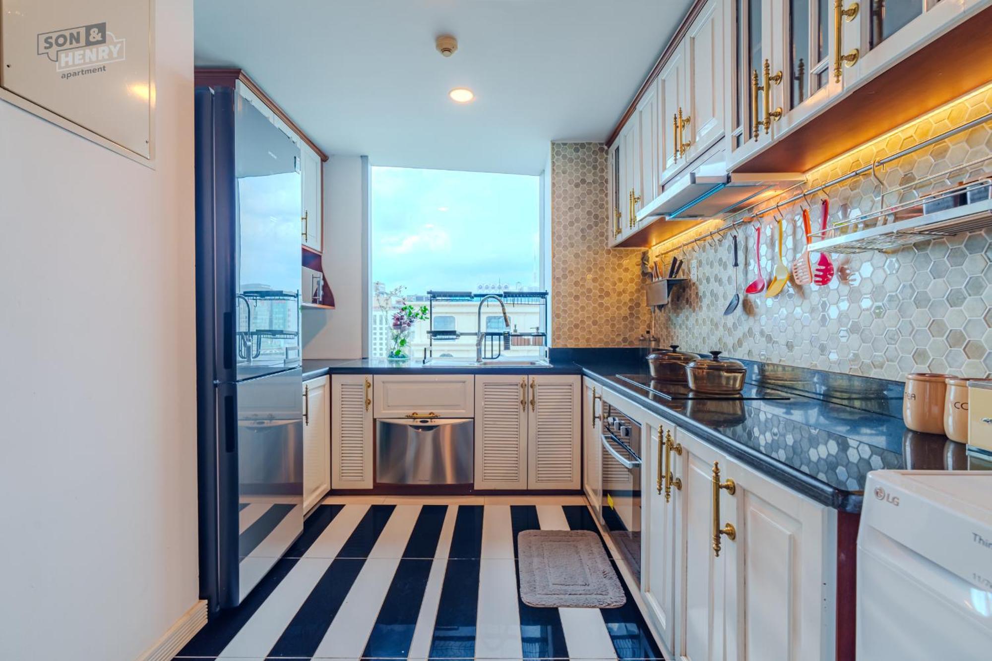 Son&Henry Sailing Tower Apartment โฮจิมินห์ซิตี้ ภายนอก รูปภาพ