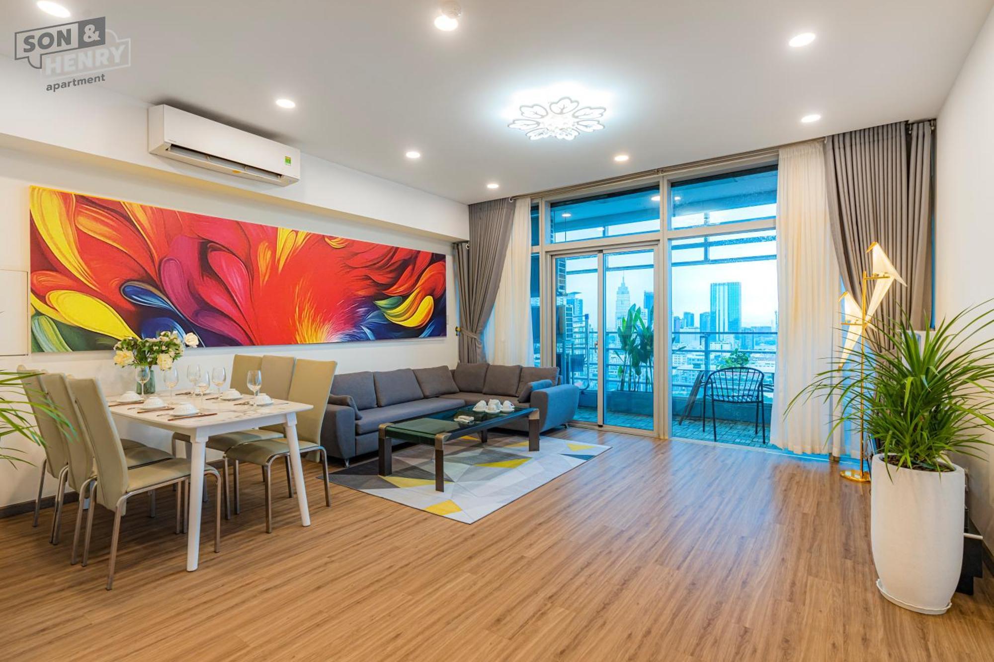 Son&Henry Sailing Tower Apartment โฮจิมินห์ซิตี้ ภายนอก รูปภาพ